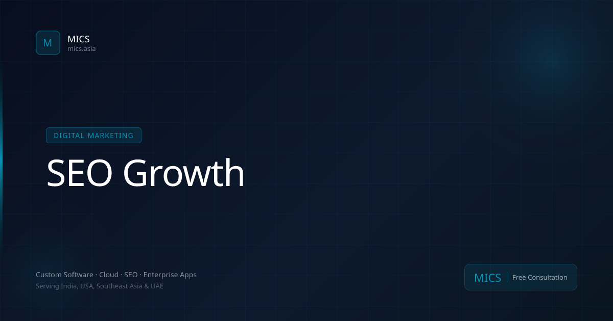 E-commerce SEO — 50% Growth
