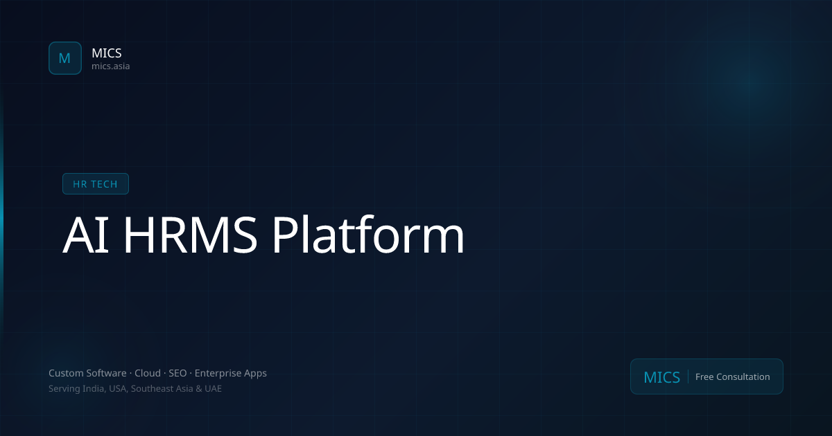 AI-Powered HRMS Solution
